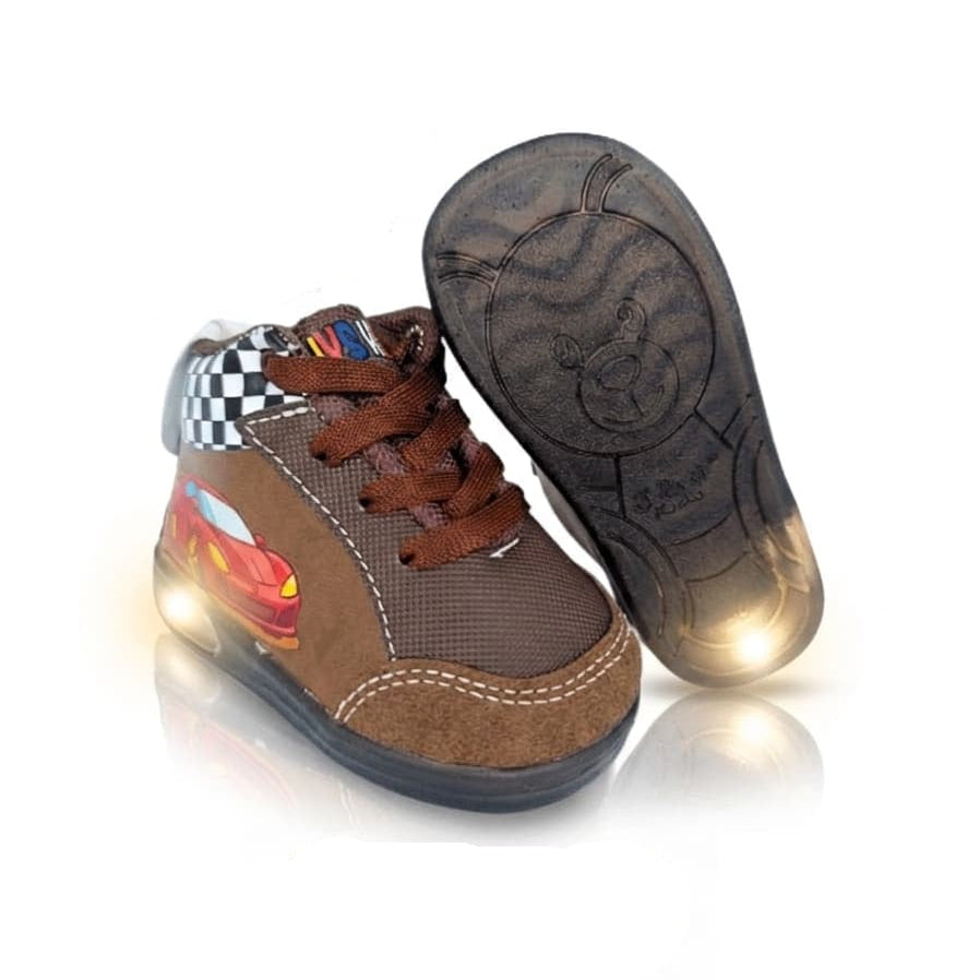 Botas Biomecánicas Niño — Café