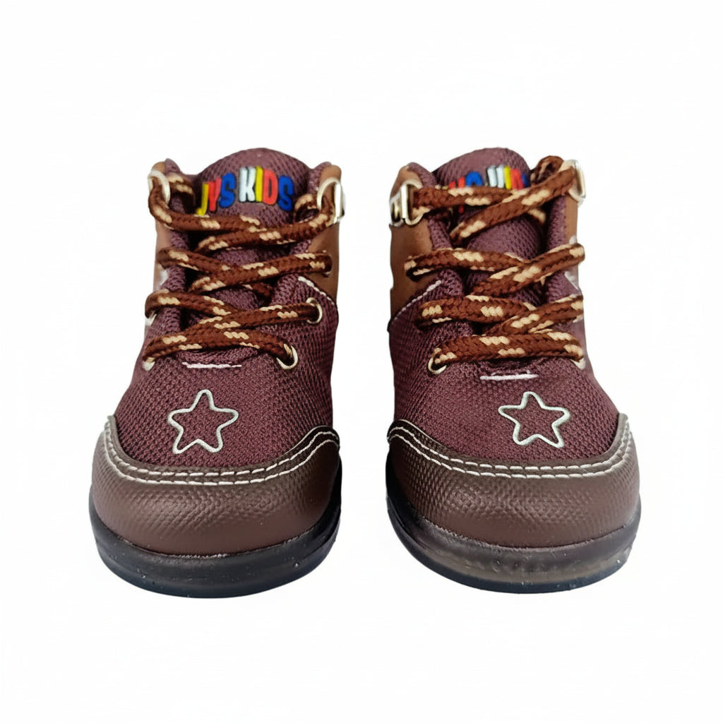 Botas Biomecánicas Niño — Café