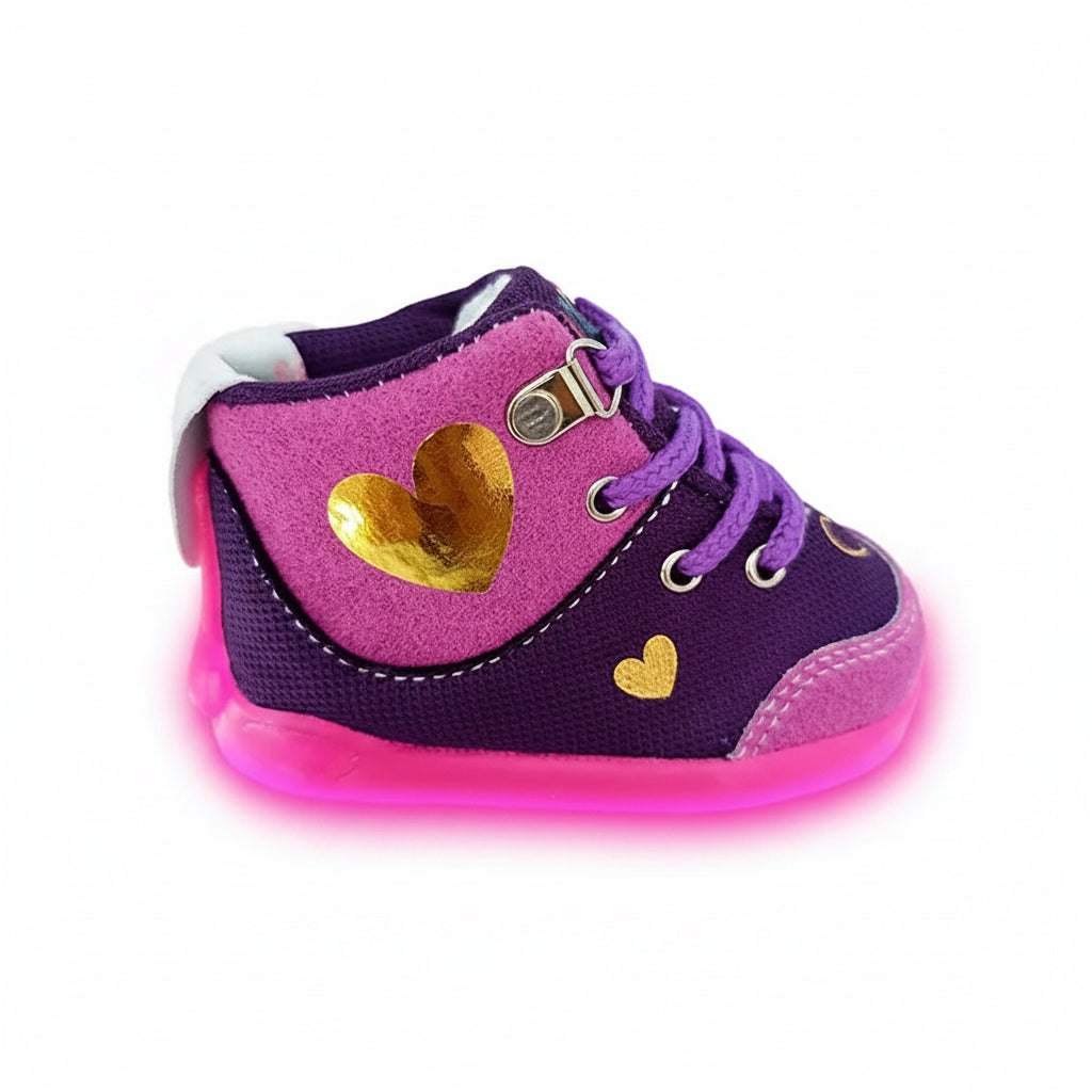 Botas Biomecánicas Niña — Morado
