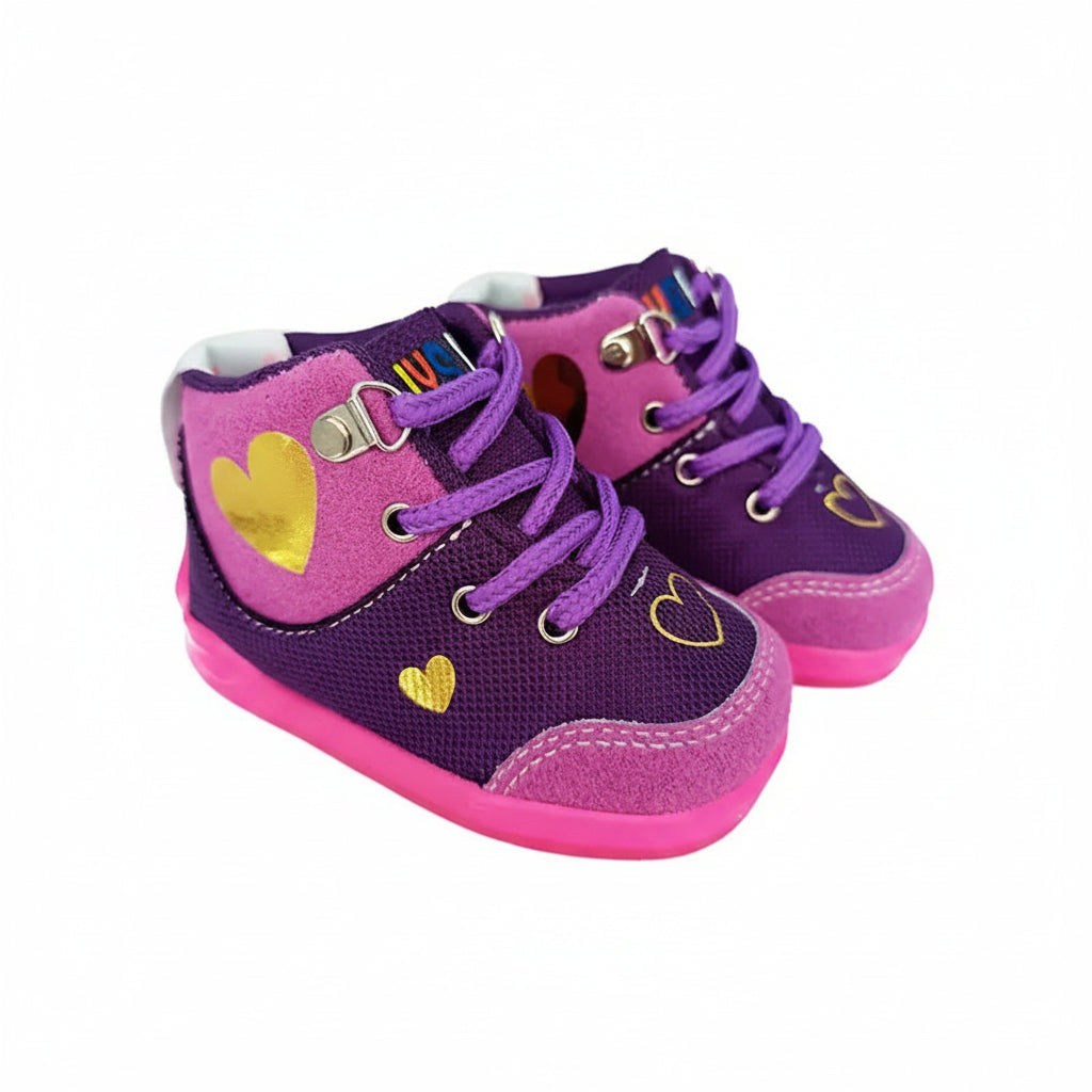Botas Biomecánicas Niña — Morado