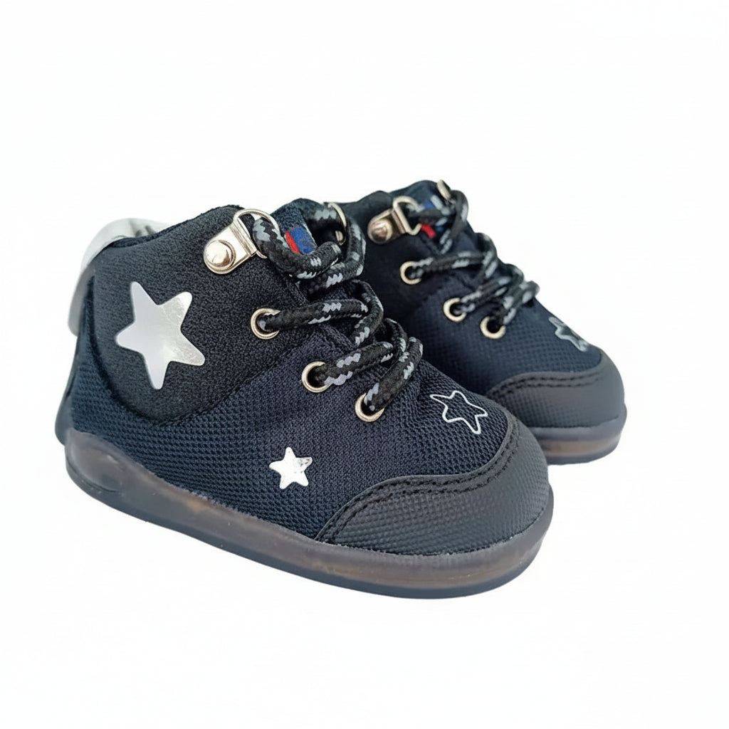 Botas Biomecánicas Niño — Negro