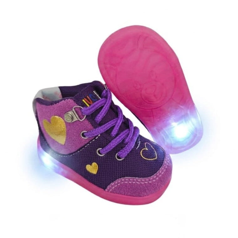Botas Biomecánicas Niña — Morado