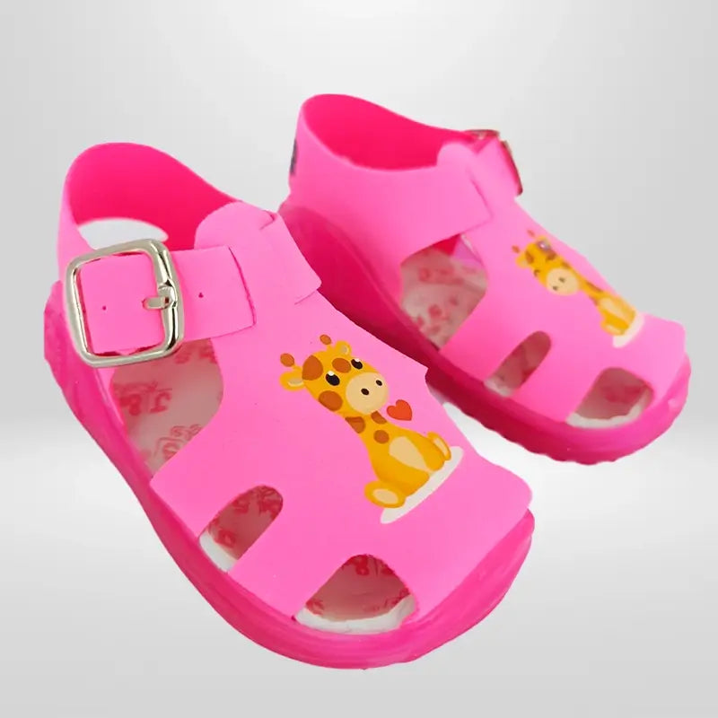 Sandalias Biomecánicas Niña — Fucsia