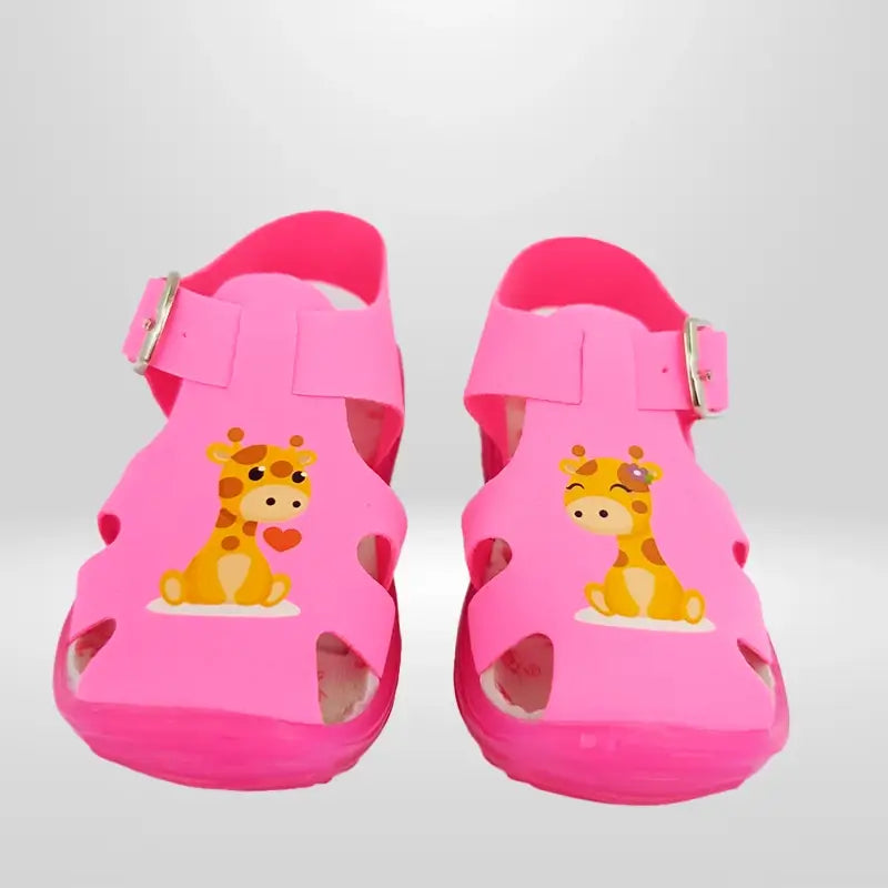 Sandalias Biomecánicas Niña — Fucsia