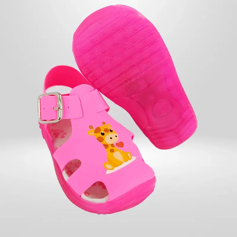 Sandalias Biomecánicas Niña — Fucsia
