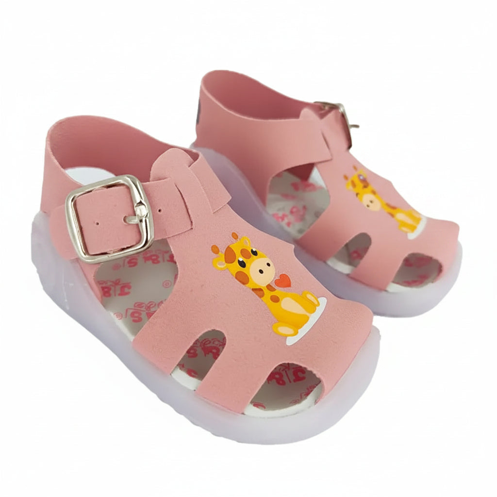 Sandalias Biomecánicas Niña — Rosado