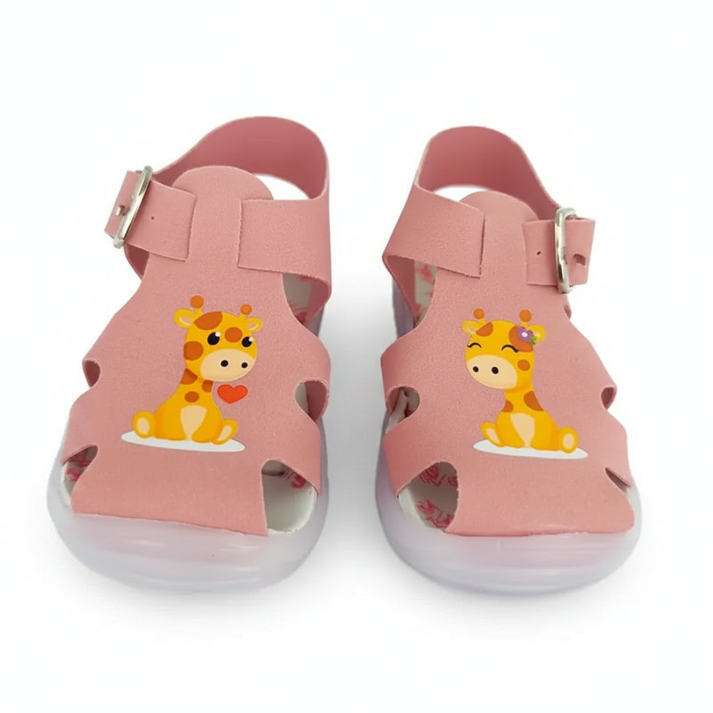Sandalias Biomecánicas Niña — Rosado