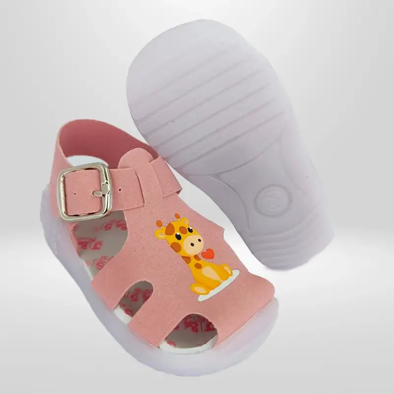 Sandalias Biomecánicas Niña — Rosado