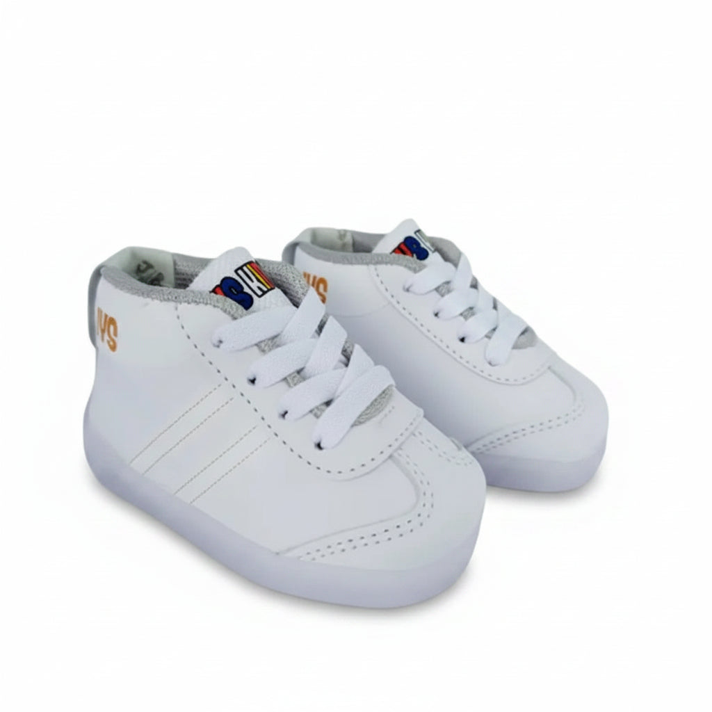 Botas Biomecánicas Niño — Blanco