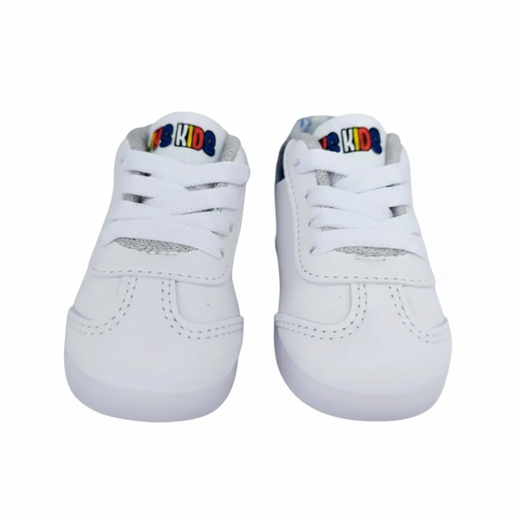 Botas Biomecánicas Niño — Blanco/Azul