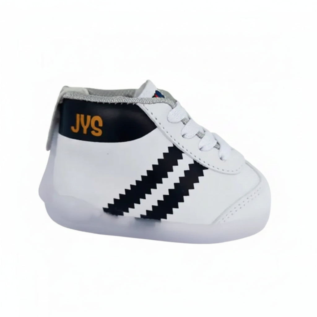 Botas Biomecánicas Niño — Blanco/Negro