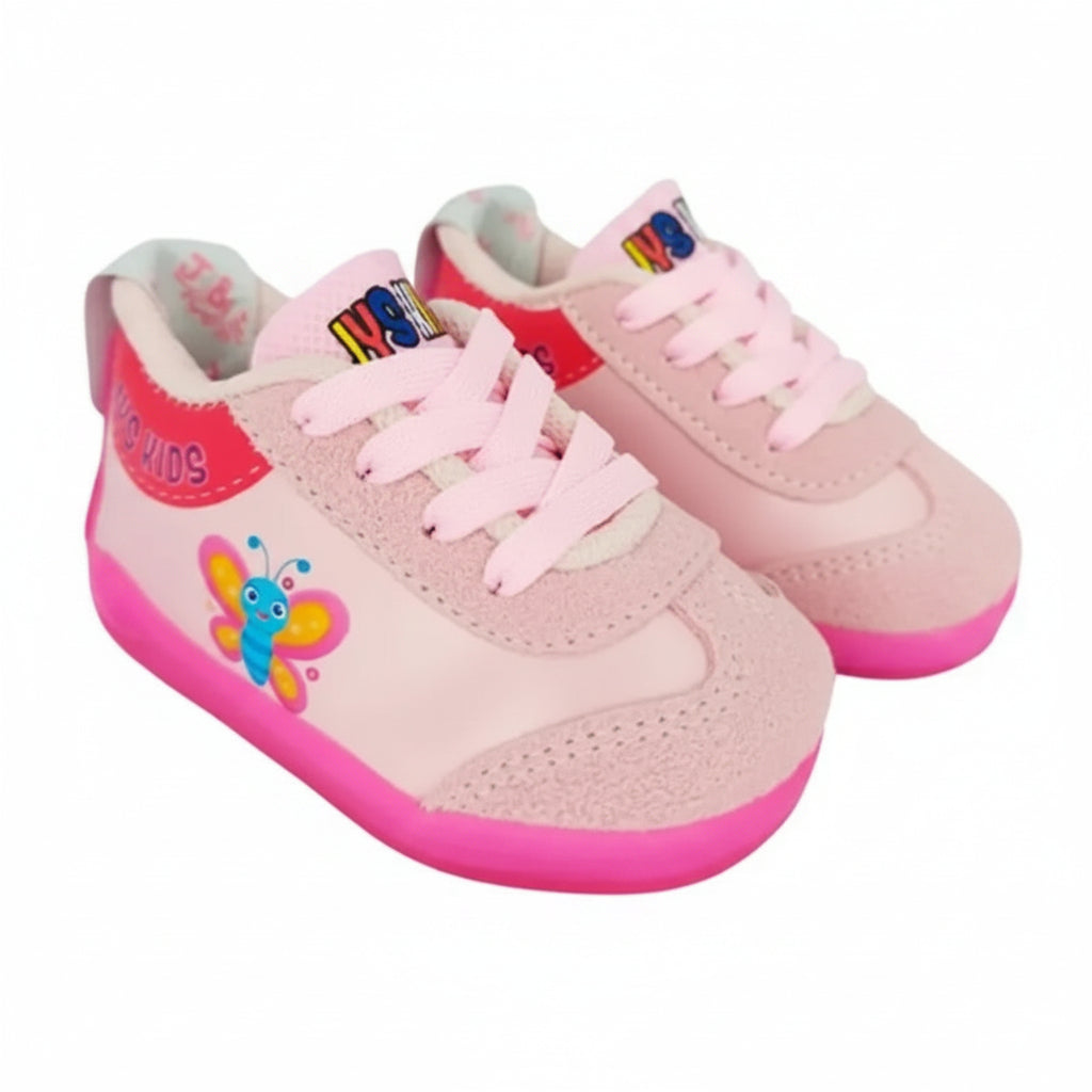 Deportivos Biomecánicos Niña — Rosado