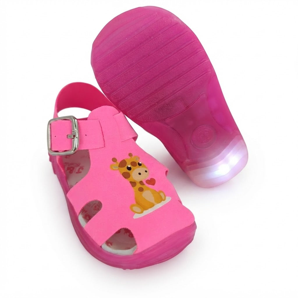 Sandalias Biomecánicas Niña — Fucsia