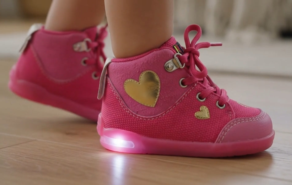 Botas Biomecánicas Niña — Fucsia