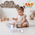 Botas Biomecánicas Niña — Champaña