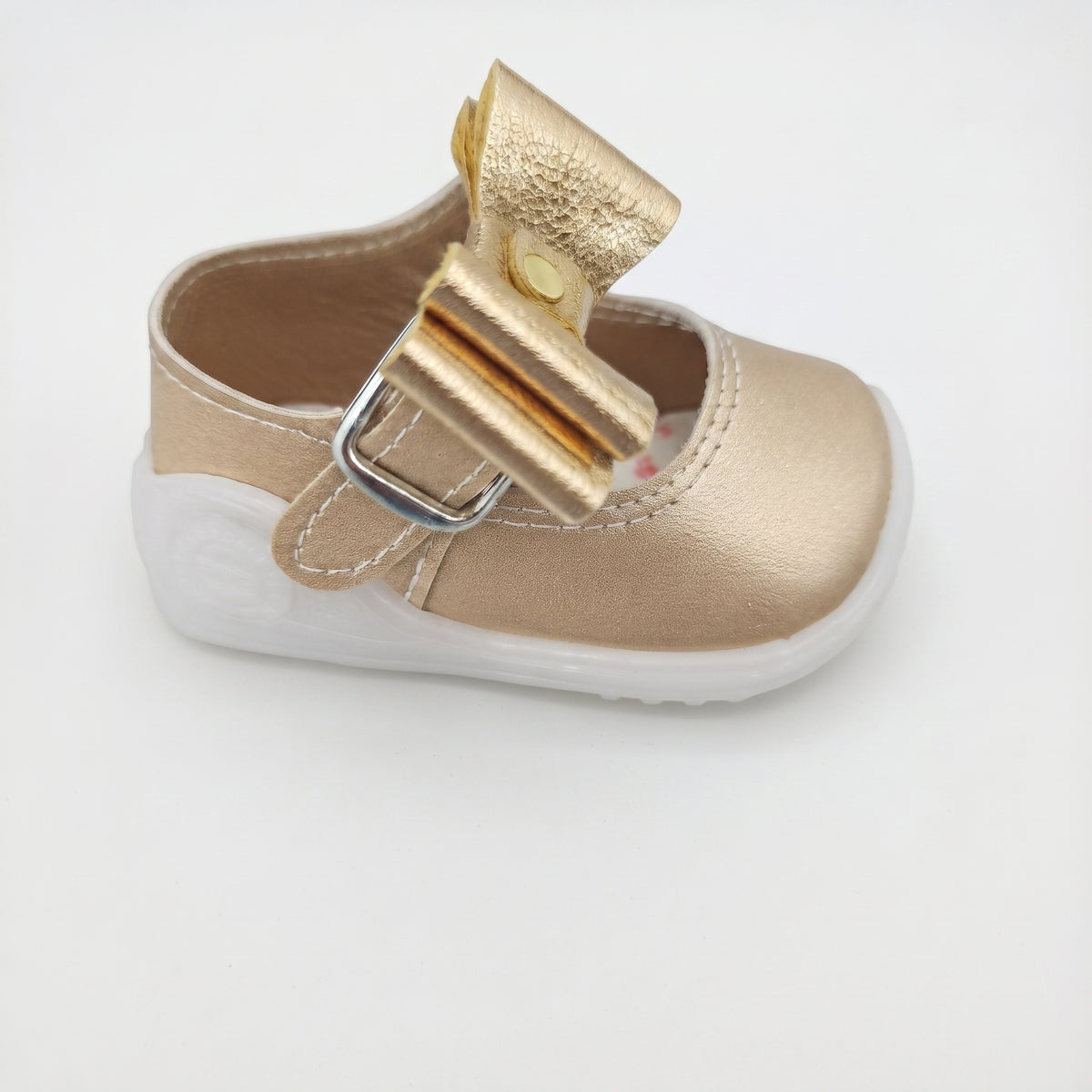 Zapatos de Trabilla Niña — Cobre