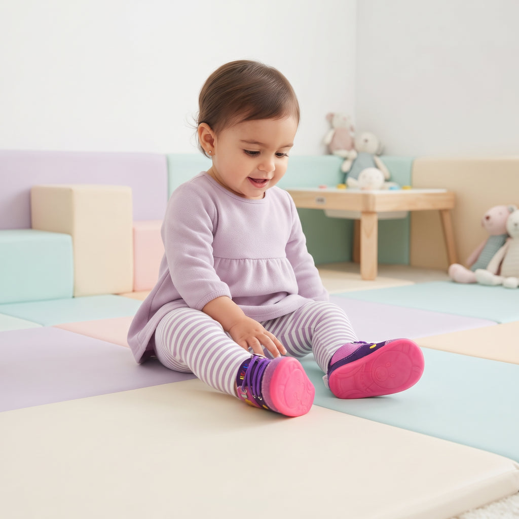 Botas Biomecánicas Niña — Morado