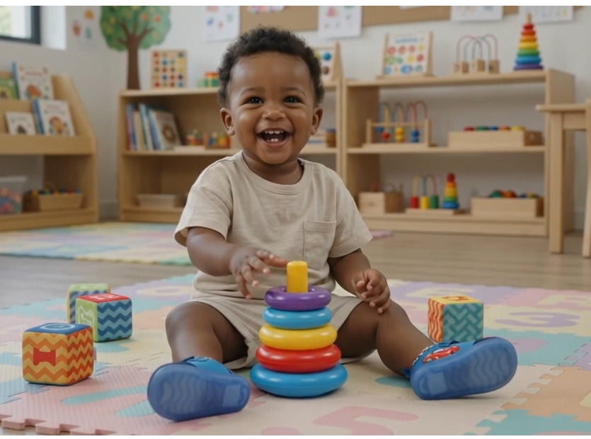 Botas Biomecánicas Niño — Azul