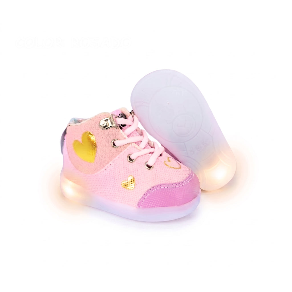 Botas Biomecánicas Niña — Rosado