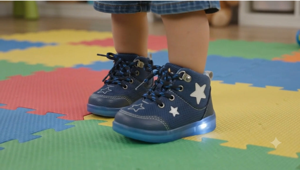 Botas Biomecánicas Niño — Azul