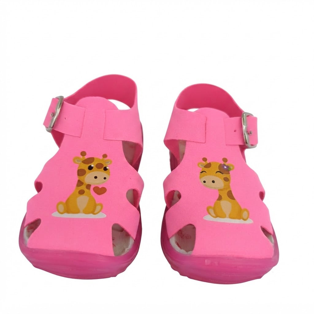 Sandalias Biomecánicas Niña — Fucsia