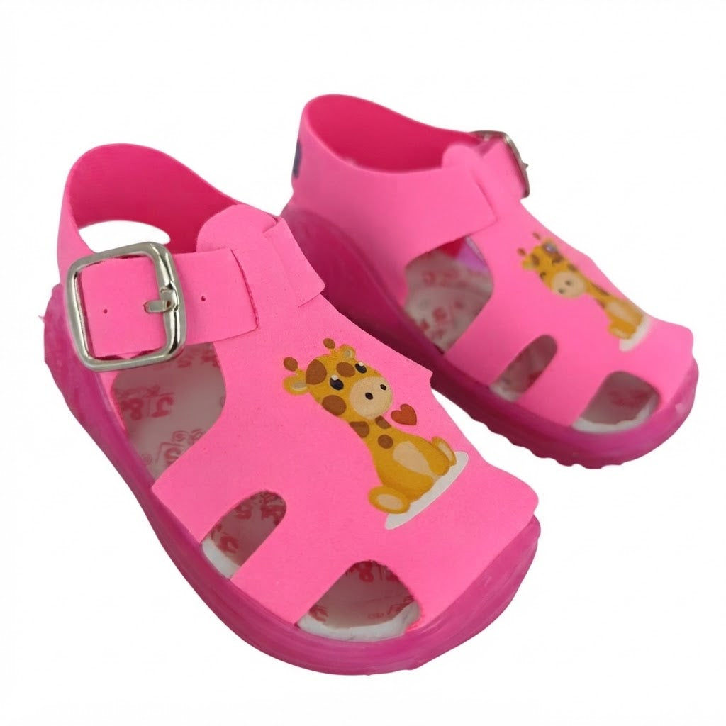 Sandalias Biomecánicas Niña — Fucsia